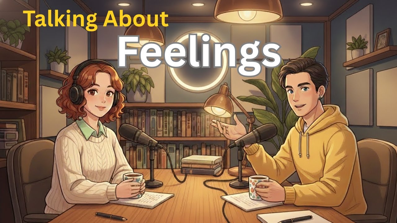 How to Talk About Your Feelings in English | English Conversation Practice