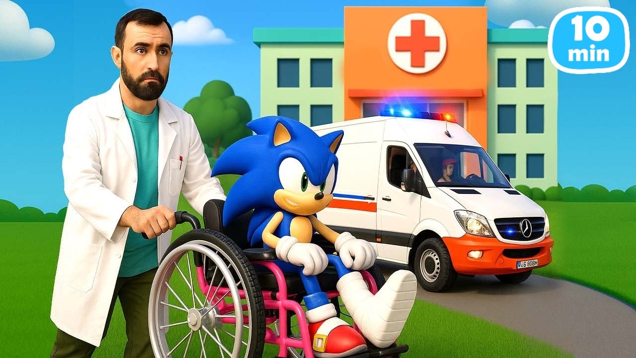 Yavuz, Sonic'e yardım ediyor ve Paw Patrol ile köpeği kurtarmaya çalışıyor! Yavuz ile oyunlar.