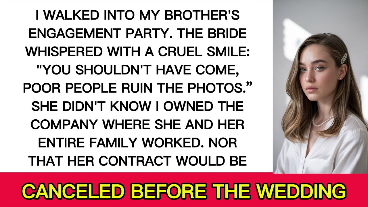 At My Brother's Engagement They Mocked Me- Then I Revealed I Own Where They Work