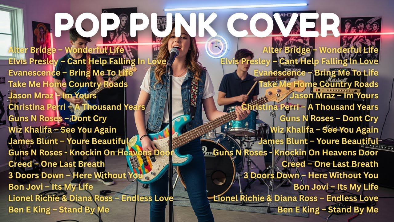 Best Pop Punk Cover 2026 🔥🎸 | High Energy Punk Rock Songs | Sing Along Playlist