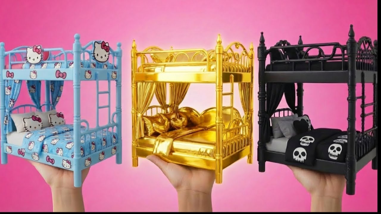 RUMAH BONEKA DARI KARTON DIY! Kerajinan Mengorganisir & Makeover Mudah! ✨oleh 123GO! Tren