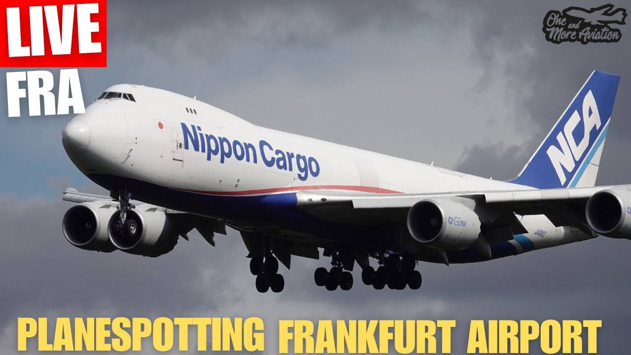 🔴Live Sunday Planespotting Frankfurt Airport 07 Betrieb #airplanes