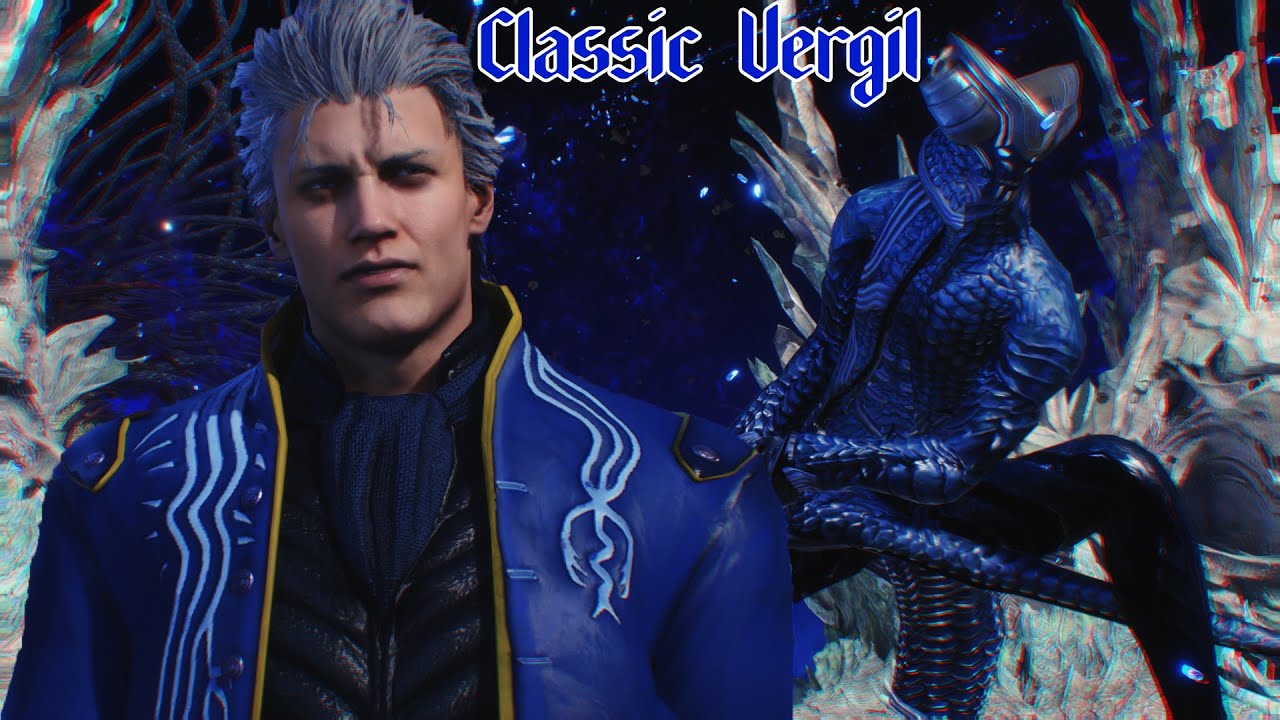 Classic Vergil & Classic Vergil Devil Trigger - Devil May Cry 5 [MOD]