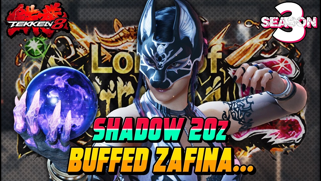 Tekken 8 S3 &ndash; SHADOW 20z Dominates With BUFF Zafina In Ranked!