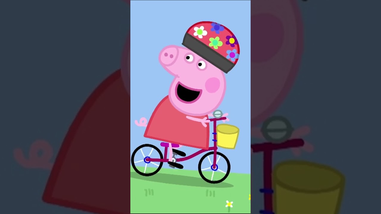 Peppa on her Scooter