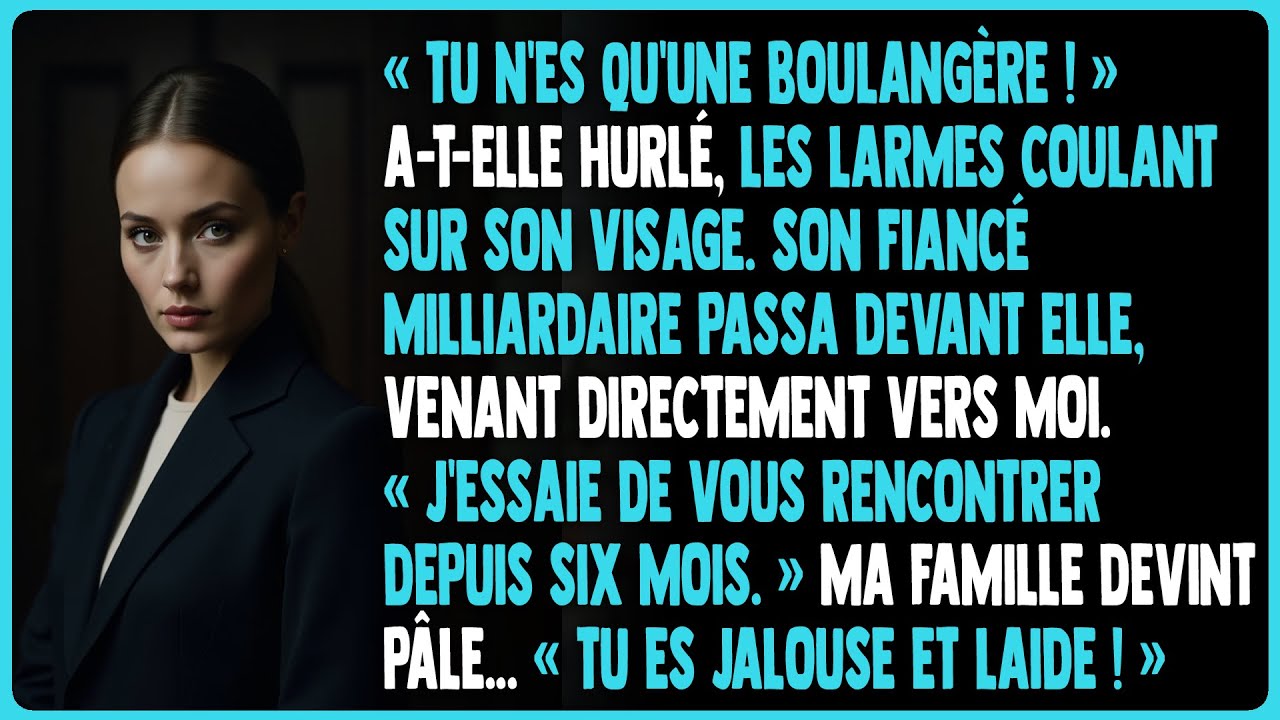 Ma sœur a hurlé « Tu n'es qu'une boulangère ! » alors que je restais debout, couverte de brûlures...