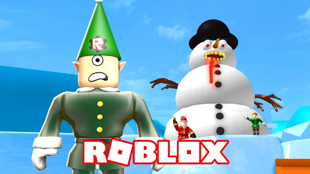 ESCAPE EVIL SANTA'S WORKSHOP IN ROBLOX!!! | MicroGuardian