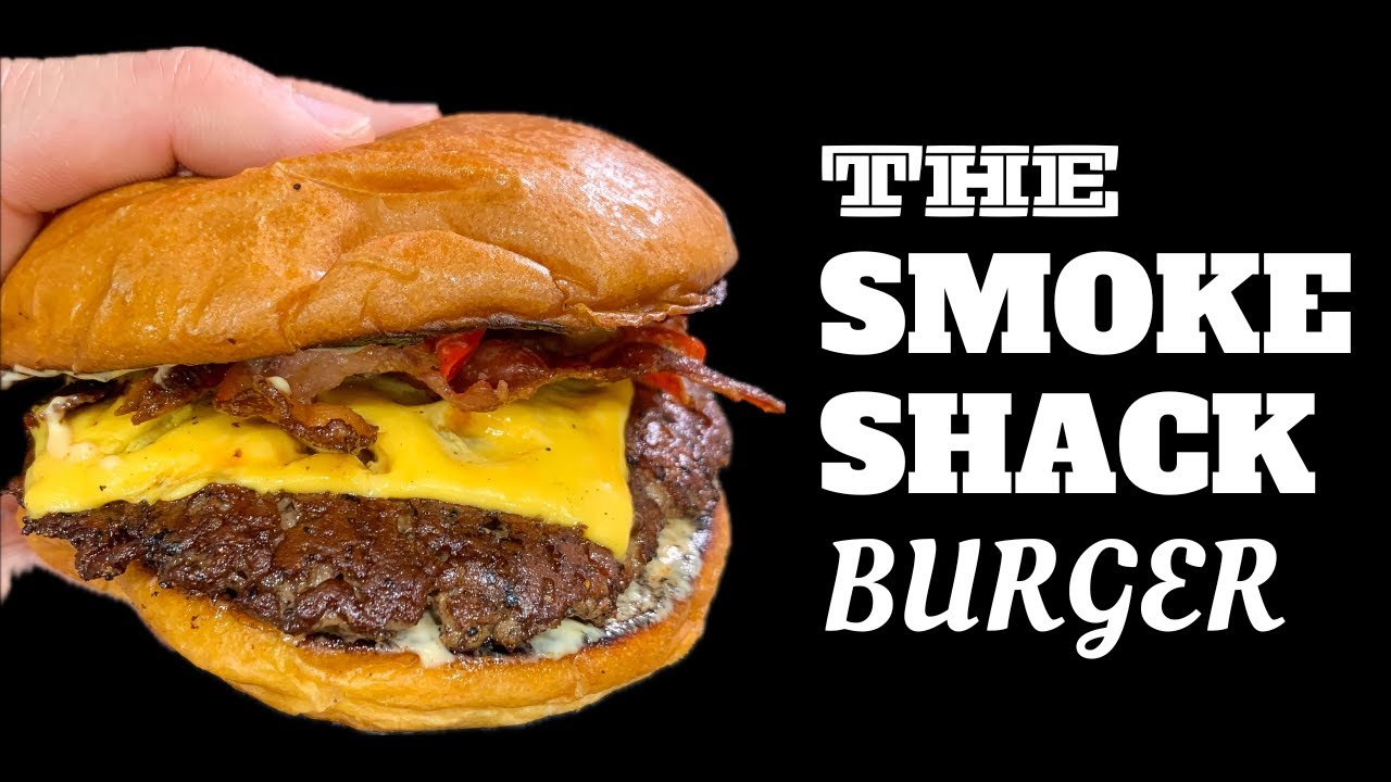Homemade Smoke Shack Burger Recipe | Shake Shack Smoke Shack Cheeseburger | Shake Shack Copycat