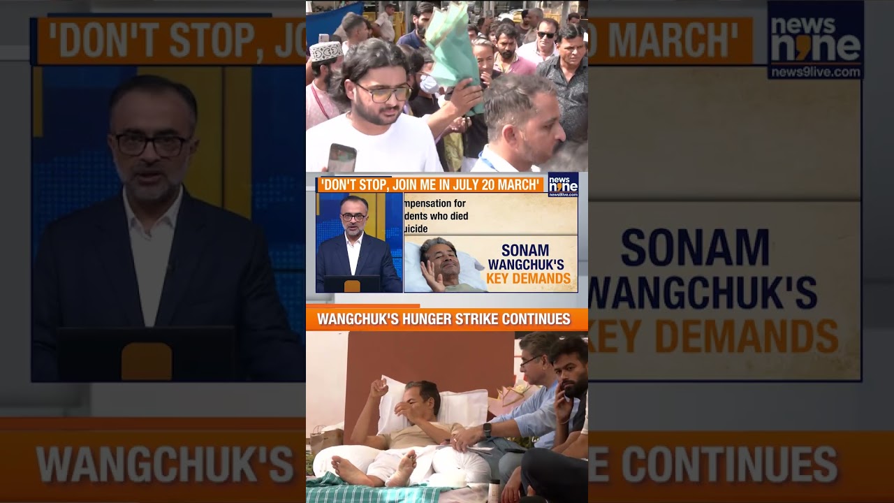 Sonam Wangchuk&rsquo;s 20-Day Hunger Strike: Why His Protest Against Exam Irregularities Is Growing |News9