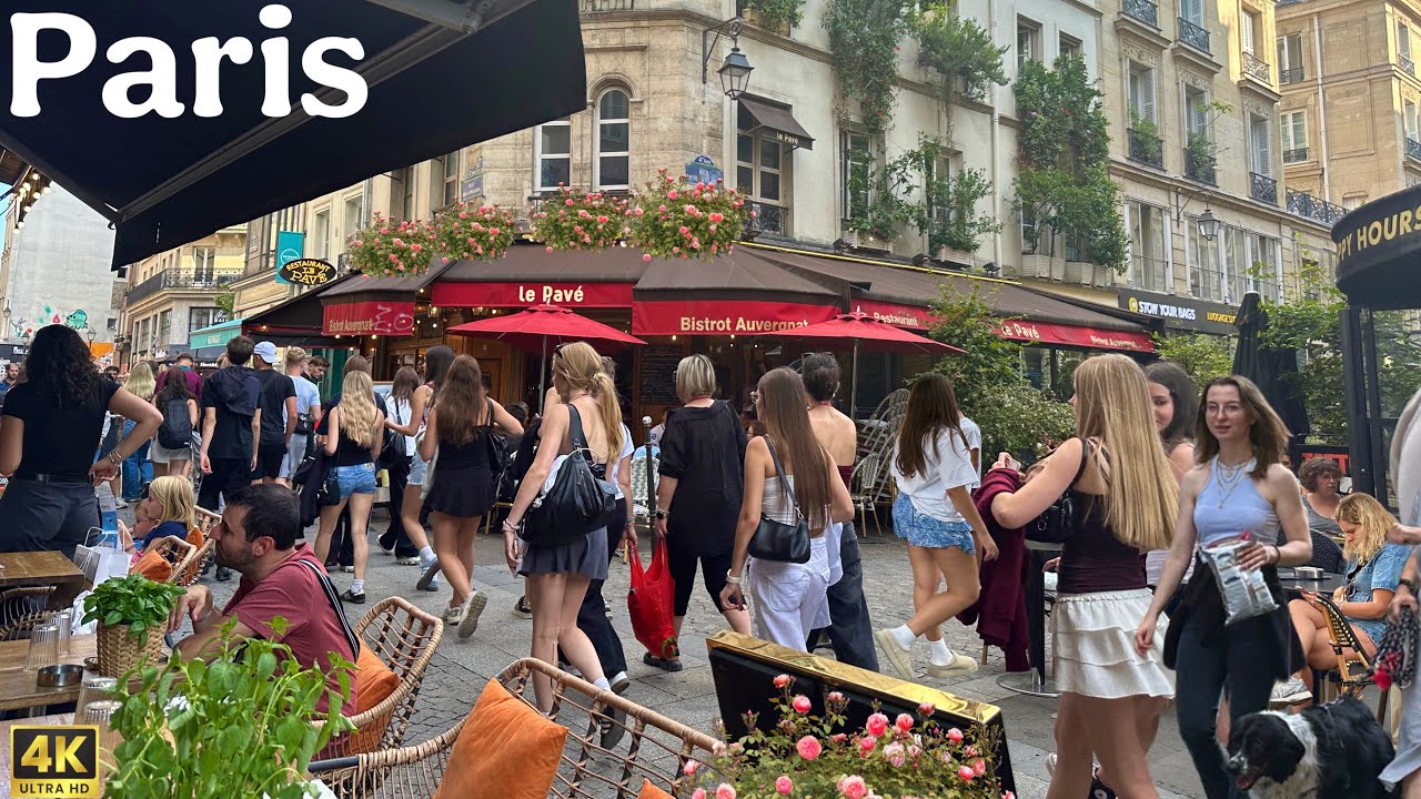 26 July 2025 PARIS 🇫🇷 FRANCE 4K HDR NICE CITY WALK | BEAUTIFUL PLACES | SUMMER SEASON |