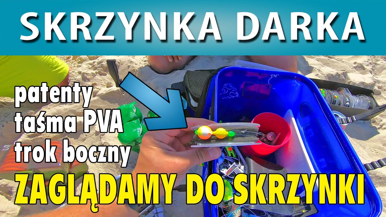 SURF ➤ Zobacz co mamy w pudełku - wędkarstwo plażowe LESZCZE
