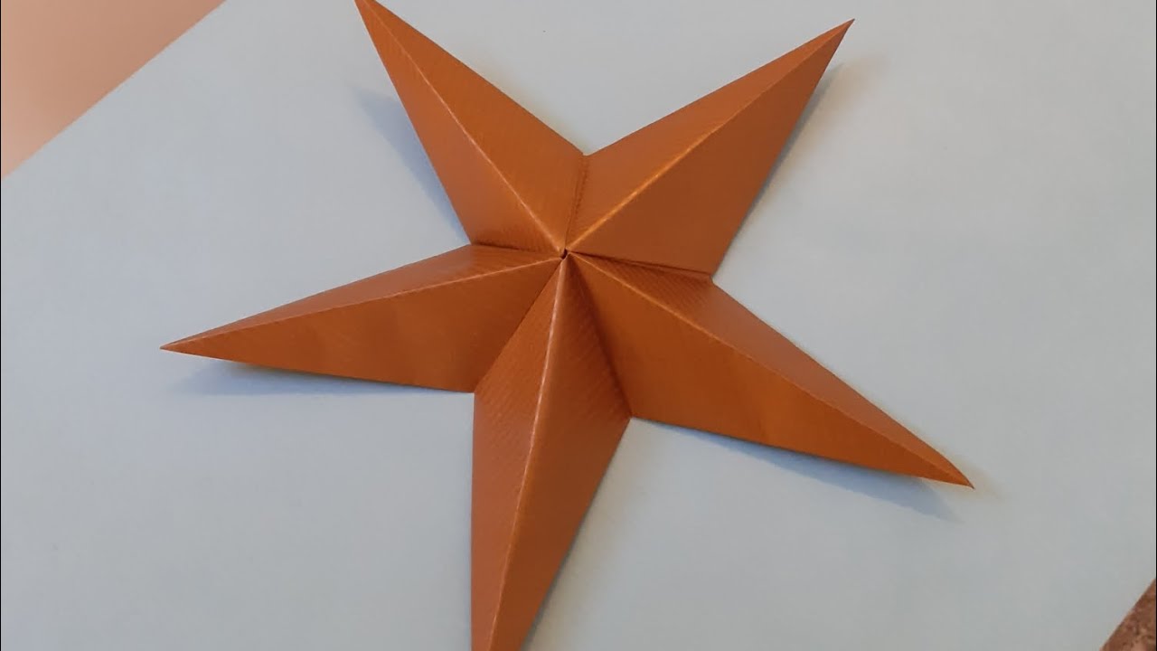 Stella 🌟 Modulare 5 punte(By Tomoko Fuse)#tutorial #origami