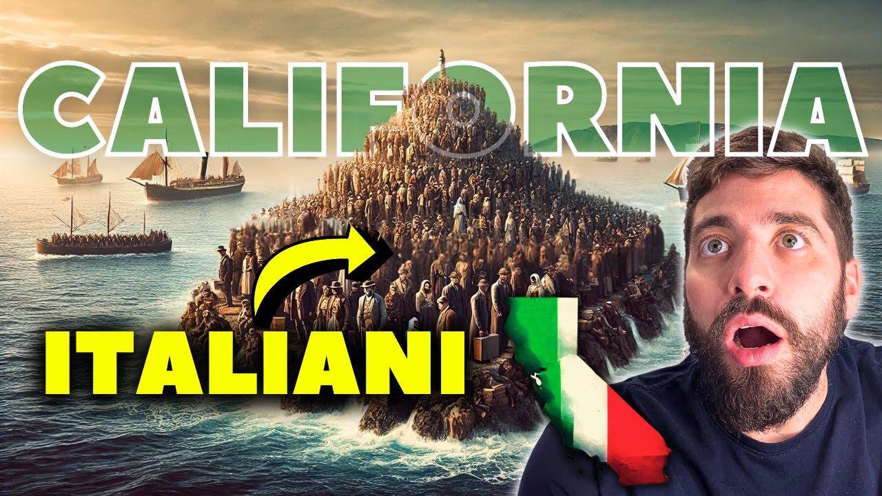 Sono andato in CALIFORNIA PARLANDO ITALIANO per le strade