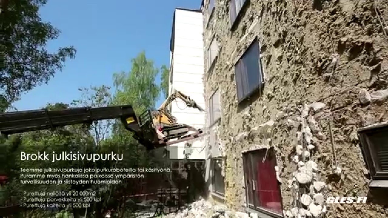 GLES OY - Yleisesittely 2016 Timanttiporaus ja -sahaus, purkuty&ouml;t, jyrsint&auml;