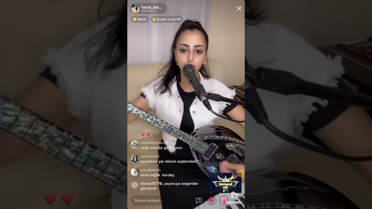 HAZAL KARA BİLDİN AMA NELER ETTİN CANLI PERFORMANS CANLI YAYIN TİKTOK