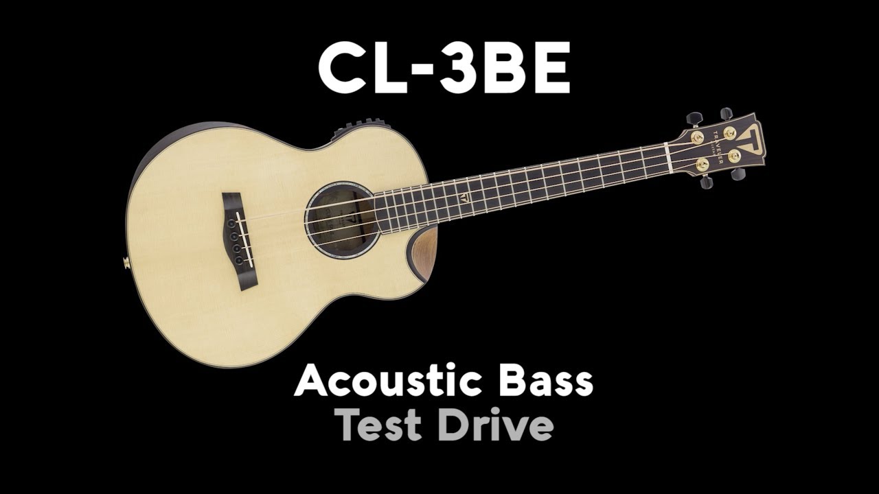 Traveler Guitar CL-3BE Acoustic Bass Demo (Microphone Audio)