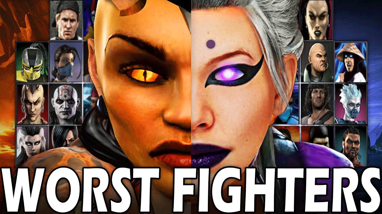 Ranking the Worst Mortal Kombat Characters!