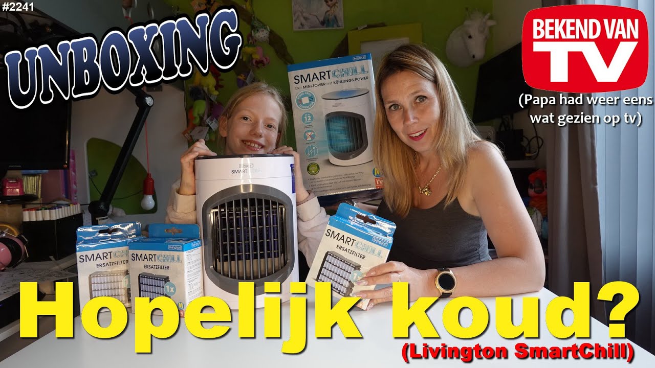 TELSELL livington smartchill UNBOXING. PAPA zag weer wat op TV. Hij TRAPT ER WEER IN! #2241