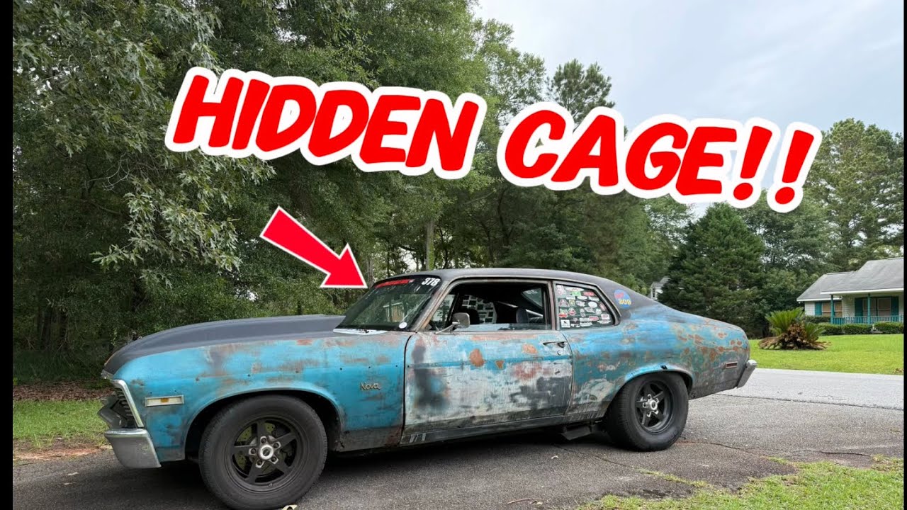 Chevy Nova 8.50 Cage install.