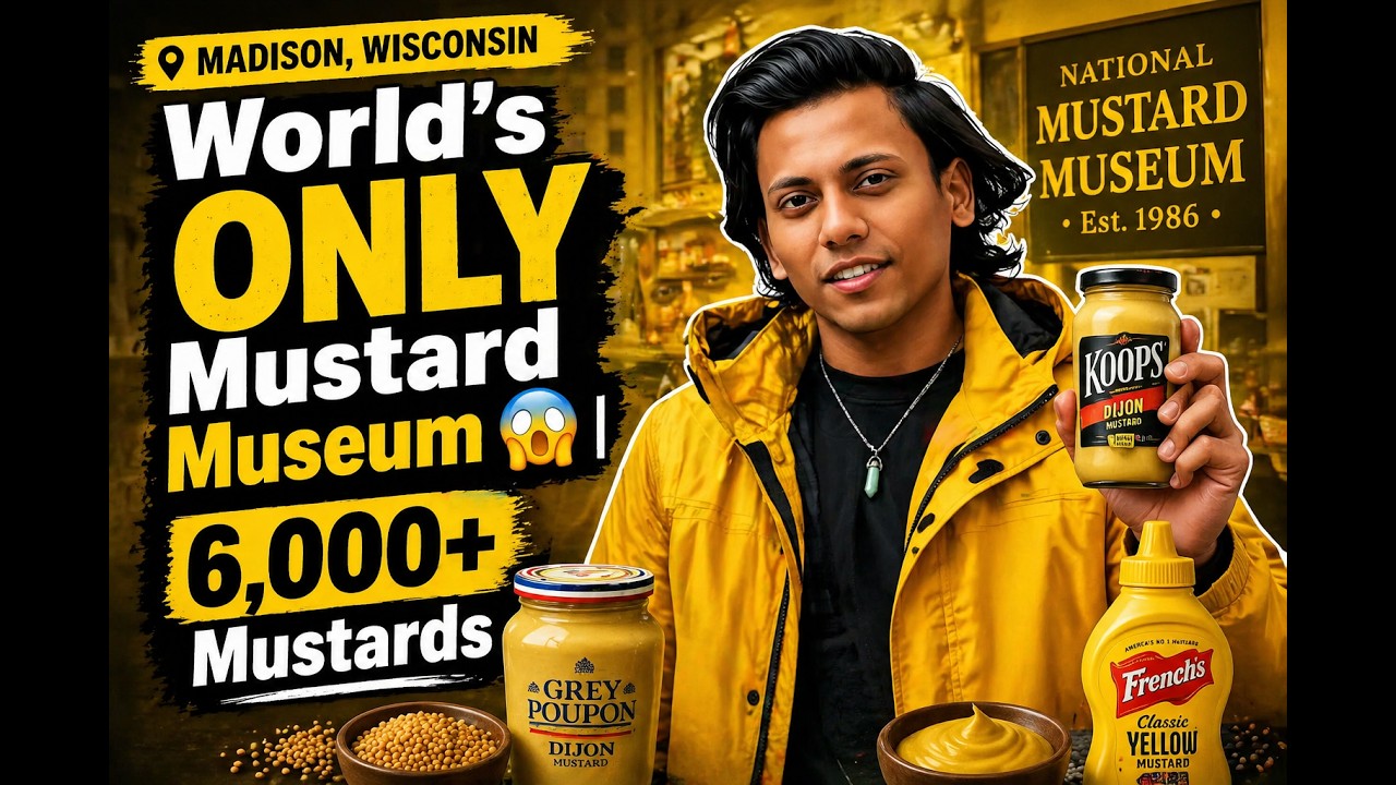 World’s ONLY Mustard Museum 😱 | 6,000+ Mustards | USA