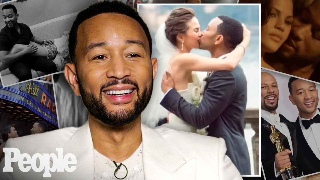 John Legend Reacts to Photos from Wedding, Meeting Chrissy Teigen & More | PEOPLE