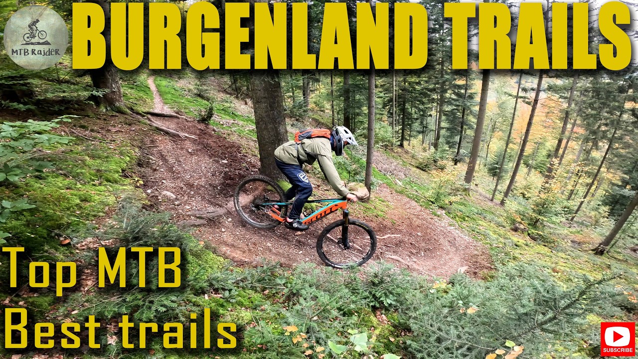♥️☝️Najkrajšie traily aké som išiel🚵 - Buregenland trails⛰️ / Rechnitz / Batthyany / EMTB / GoPro👌👍