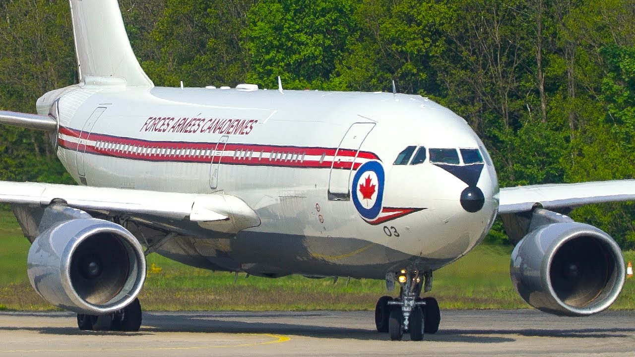The LAST GERMAN Airbus A310 + CANADIAN Retro A310 Departure (4K)