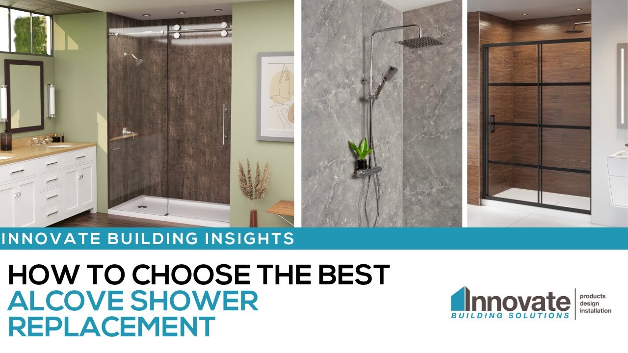 How to Choose the Best Alcove Shower Replacement Kit