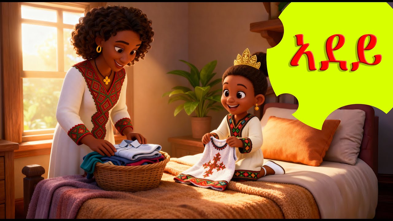 Sweet Eritrean Song ኣደይ - Kids Love This MOTHER Song