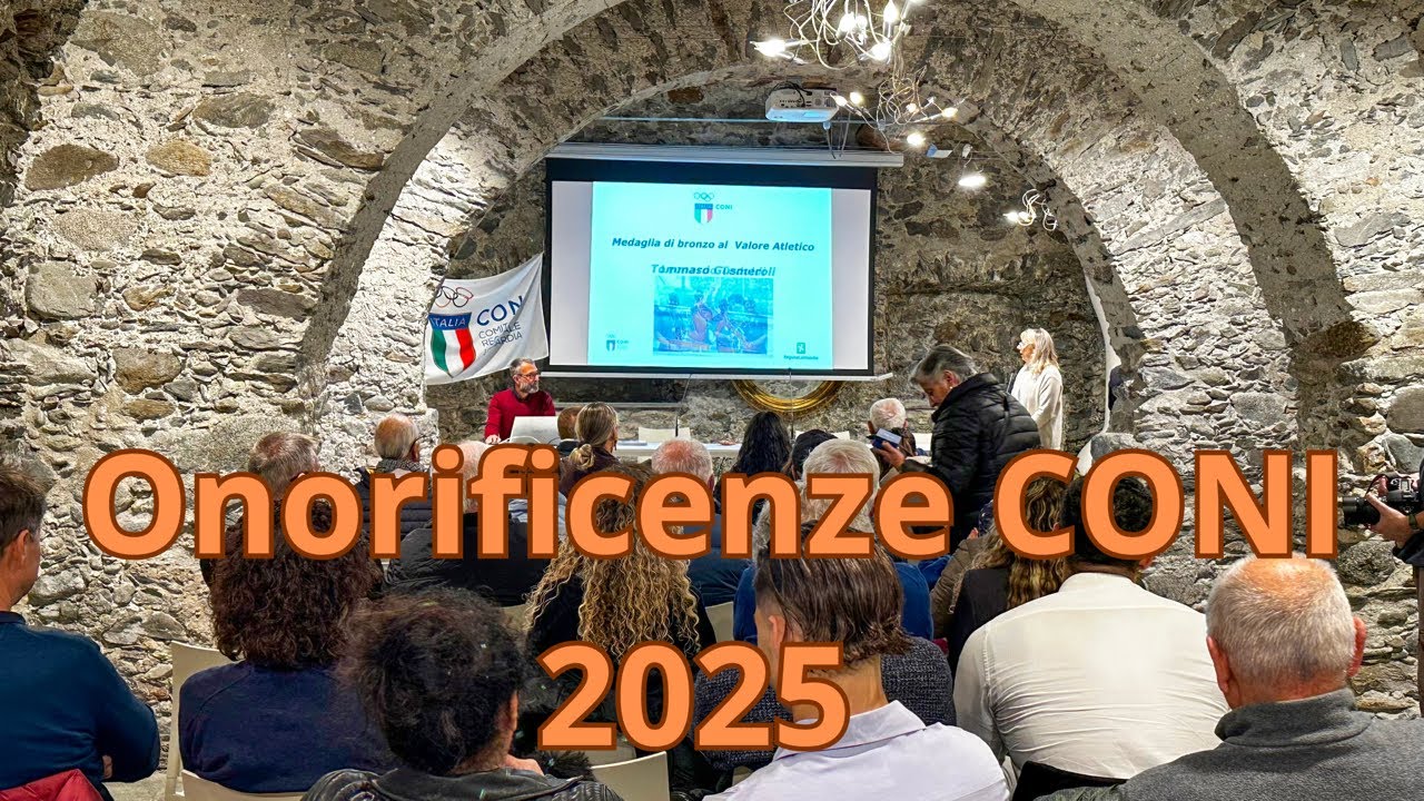 CERIMONIA ONORIFICENZE CONI 2025