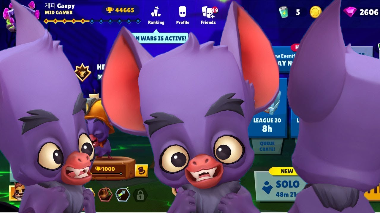 주바 헨리, 야라, 핀으로 다 조사버리기 Zooba Henry, Yara, and Finn destroy other animals #zooba