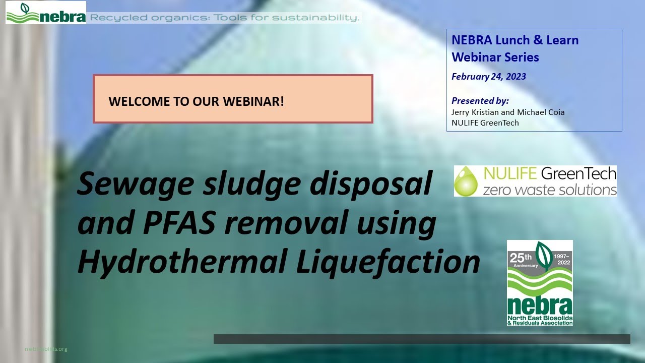 Lunch and Learn About: Hydrothermal Liquefaction