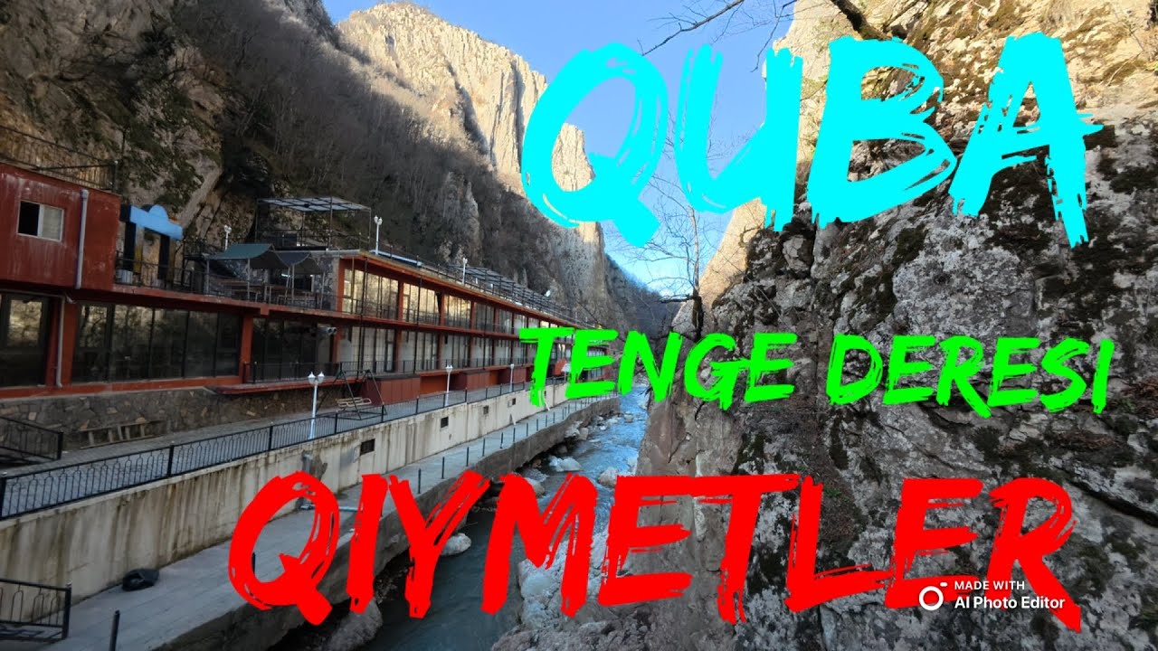 Quba Təngəaltı resort hotel. Tengealti istirahet merkezi