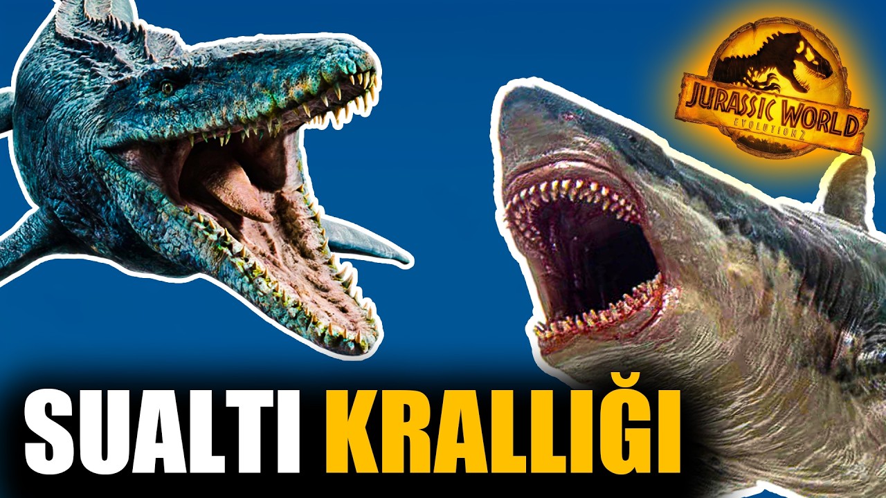 Jurassic’in Sualtı Krallığı: Belgesel Tadında Bir Yolculuk | Mosasaurus vs Megalodon