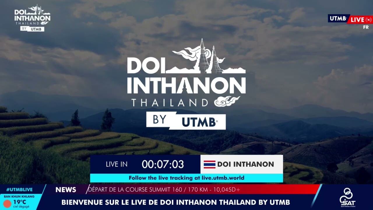 Doi Inthanon Thailand by UTMB® 2022 Live French I 9 Dec. 2022 Part 1