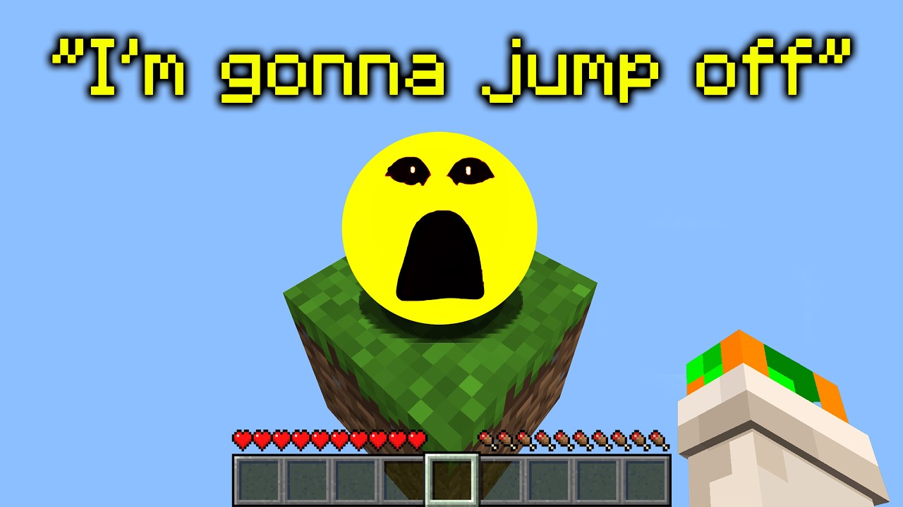 Minecraft One Block, But I Added Verity