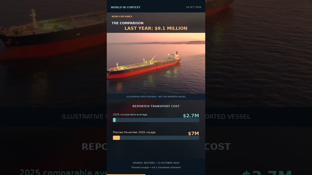 One Oil Voyage: $9.1M vs $81M | Why Shipping Costs Matter