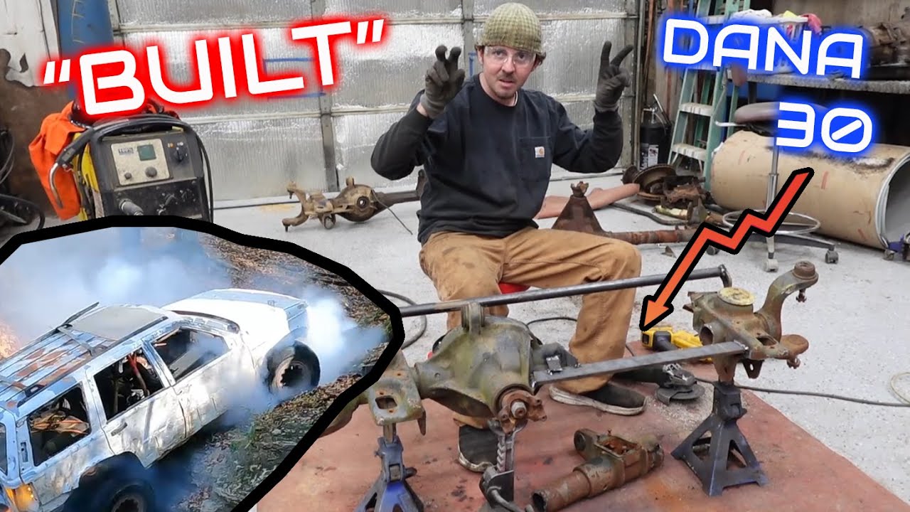 Desperate Measures: Salvaging Scrap Axles To Build A Bulletproof HP Dana 30!