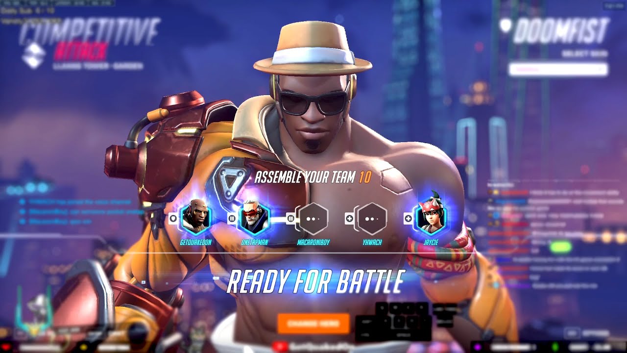 GETQUAKEDON NEW DOOMFIST SKIN! [ OVERWATCH 2 SEASON 5 TOP 500 ]