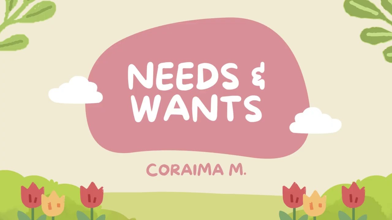 Needs and Wants – Fun Financial Literacy Song for Kids | Money Education for Classrooms & Homeschool