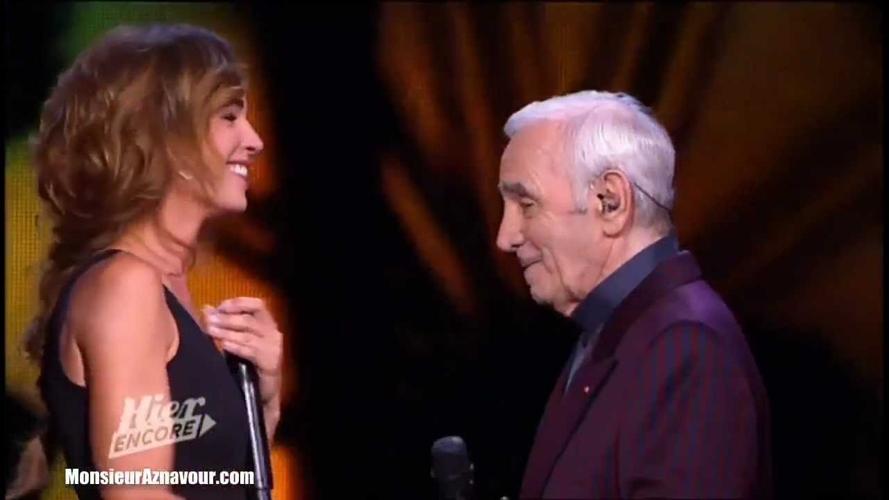 Charles Aznavour & Claire Keim - Insensiblement - Jean Sablon / Paul Misraki - Olympia 2012