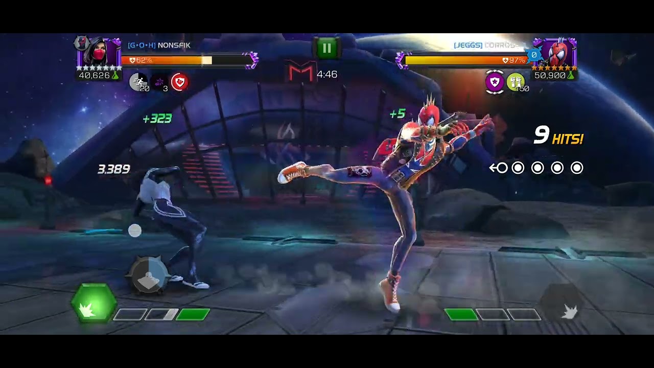 MCOC NONSFIK  AW CESTA 5,5 A OSOL XD s52 G.O.H vs jeggs