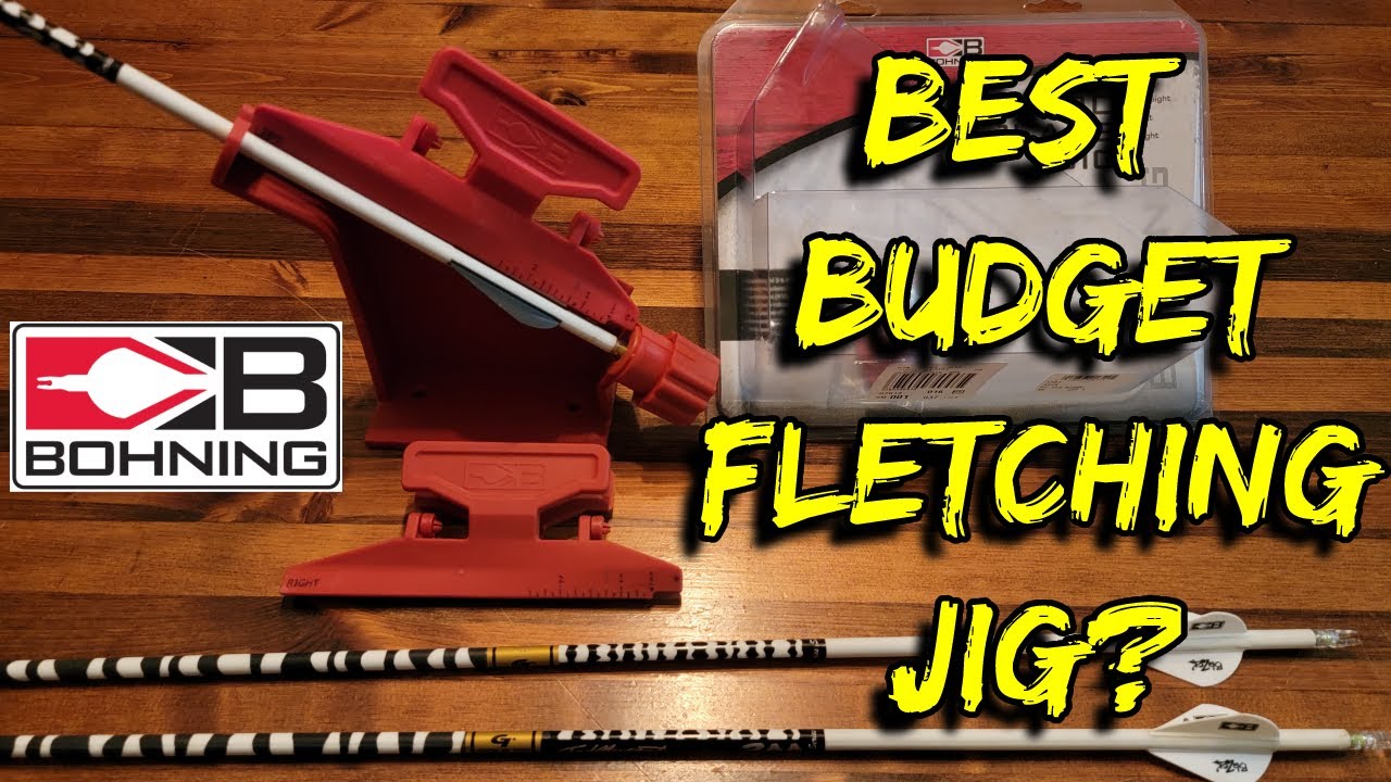 Лучший бюджетный кондуктор для оперения; Bohning Pro Class Fletching Jig