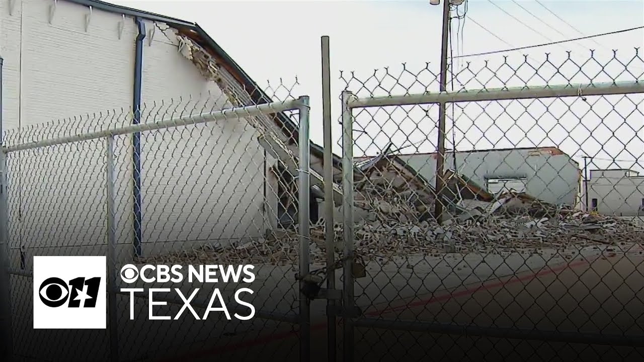 7 escape moments before heavy rain collapses roof of Garland building