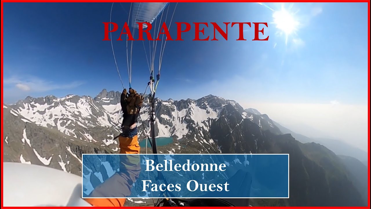 Balade sur les faces ouest de Belledonne ! 🪂