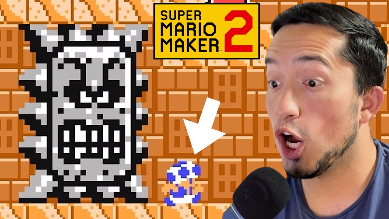 Твомпы охотятся за мной! | Super Mario Maker 2