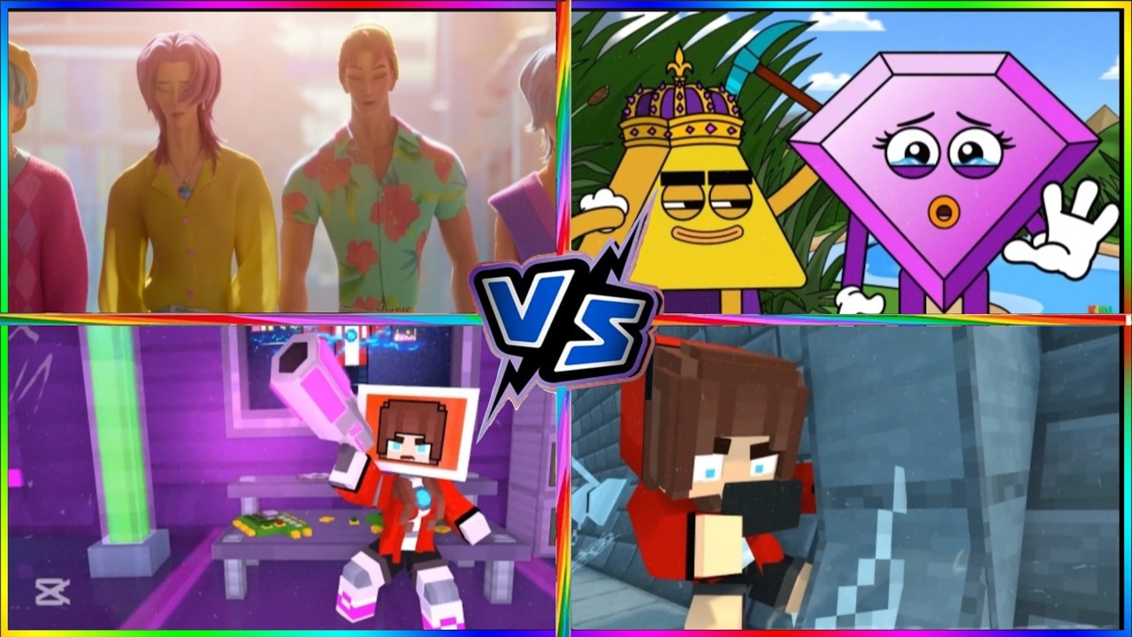 MINECRAFT GIRL vs DIAMOND ABANDONED vs SAJA BOYS #7