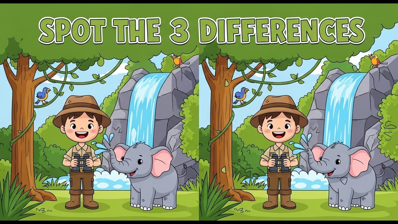 🔥 Find 3 Differences Challenge | Spot The Hidden Changes 🧠 | Brain Test Puzzle 2026