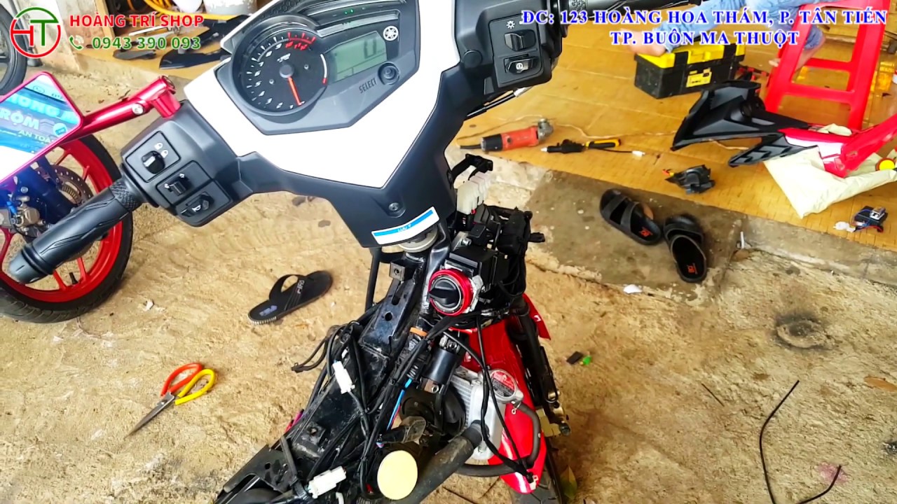 Hướng Dẫn Chi Tiết Lắp Bộ Honda Smartkey Cho Exciter 150 !!! ( Cực Dễ )