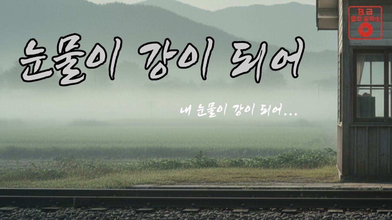 눈물이 강이 되어 #트로트 #슬픈노래 #2026 #신곡 